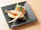 【ご夕食】外はさくっと中はふんわりの虹鱒の唐揚げ