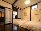 【友七】離れの一棟貸しでゆったり休む落ち着いた寝室