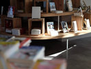 【本屋の朝】朝の書店もオススメこんな朝日も宿泊者の特典です