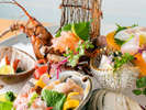 【ご夕食一例】房総の海の恵みを活かした創作料理(季節により異なります)