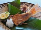 【時季限定】一本釣りのどぐろの塩焼き