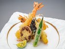 【別注料理】車海老と野菜の天ぷら(別注文のお料理です)