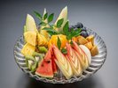 【別注料理】フルーツ盛り合わせ(別注文のお料理です)※ご宿泊日の3日前迄にお電話にてお申込みください