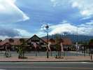 富士急行河口湖駅。ここからの富士山は最高です!!