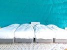 ドームテント(シングルベッド4台)