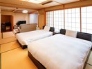 【本館和洋室】25年夏にリニューアルした本館和洋室でゆったりとお過ごしください。