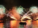 周辺/宮津灯籠流し花火大会一例
