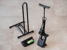 自転車用貸し出し用品自転車スタンド・空気入れ・パンク修理キット・靴乾燥機