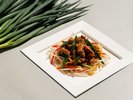 <Dinner Buffet>京丹波高原豚のモツと九条葱の炒め