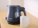 客室 設備・備品・アメニティ 電気ケトル・マグカップ