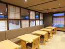 ■朝食会場 レストラン「Hatago」
