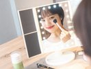 レディースルーム ライト付き三面鏡やRefaドライヤーで女優さん気分♪
