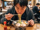 地元で愛され続ける富山ブラックラーメン!