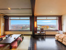 ■上層階■デラックス和洋室 景色のうつろいをゆっくりと味わうお部屋