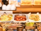岩手県名物を使用した和洋40種類の朝食バイキング
