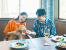 【エグゼクティブツイン/55平米】大切なペットと一緒にプライベートなお食事タイムをお過ごしください。