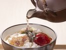 【朝食膳】「まご茶漬け」熱々の出汁でさらさらっとお茶漬け風にしてみても◎