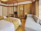 【東館】ソファーベッド完備で3名様までご宿泊いただけます。
