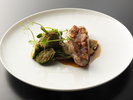 【夕食】メインの鶏料理 ※イメージ