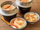 〇釜飯(蟹は冬季限定) ※イメージ