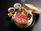 信州プレミアム牛肉・信州米豚と野菜の蒸ししゃぶ