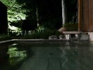 露天風呂夜