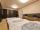 【和室大部屋】グループで!ご家族で!2012年1月リニューアルの広々12畳和室です。