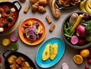 朝食ビュッフェ