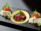 【ご夕食】季節の魚介盛り合わせ※イメージ