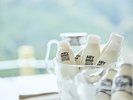 朝食|油山牧場で育った牛のお乳を使った「伊都物語 ノンホモ牛乳」