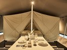 夕食|星付きシェフのフレンチとアウトドアの要素が融合したここでしか味わえない食体験