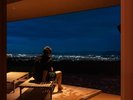 VILLAU眼前に広がる福岡市の夜景を一望