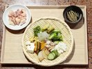 *【冷やし味噌汁】旬の野菜や季節に合わせた具材をふんだんに使用しております。
