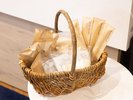 【アメニティ】※歯ブラシ、ヘアブラシ、コットンセット、髭剃り、ボディタオル、スキンケアセット