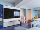 75型テレビを設置