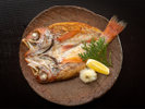 のどぐろのあまーい脂とふっくらほぐれる柔らかさ。特別な朝食の逸品に是非♪