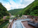 川、山、空。すべてを贅沢に楽しむ貸切展望露天風呂が2021年9月にリニューアルいたしました!