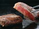 魚だけではもの足りない方は、ミニステーキ付きがおすすめですよ