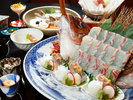 (料理一例)明石の味覚を代表する「鯛」をご堪能ください。