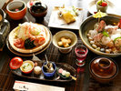 夕食・朝食ともに客室にてゆったりと 季節の一例