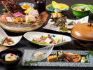 【三大会席】「和牛」×「伊勢海老」×「伊豆サザエ」を堪能
