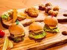【ディナービュッフェ】ちいさな主役に嬉しいサイズ!家族みんなで美味しく楽しめる特製ミニバーガー。