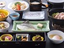 ご朝食は和定食をご用意いたします。