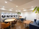 ◇6階ランドリールーム:24時間営業。洗剤自動投入、電子マネー対応の5台を完備