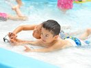 子供とプール