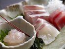 土地の恵み会席(一例)