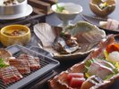 【土地の恵み会席 一例】