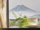 富士山の見えるお部屋もございます