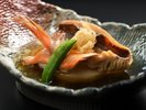 70周年記念料理＜夏編＞旬の魚を使った煮付け（イメージ）