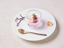 ・【春料理一例・水菓子】とちあいかプリン とちあいか 日向夏 黒米